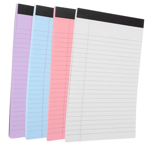 SOPOTUTU Teiliges Notizblock Liniertes Abreißbares Legal Pad Glattes Schreibpapier Memo Notizbuch für Büro und Mobiles Notieren Farblich Gemischt SOPOTUTU Teiliges Notizblock Liniertes Abreißbares Legal Pad Glattes Schreibpapier Memo Notizbuch für Büro und Mobiles Notieren Farblich Gemischt von SOPOTUTU