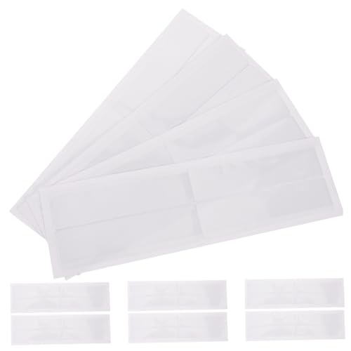SOPOTUTU Teiliges Selbstklebende Transparente PVC Etikettentaschen mit Weißen Karteikarten Wasserfest Reißfest Große Öffnung für Regalbeschriftung und Lagerorganisation SOPOTUTU Teiliges Selbstklebende Transparente PVC Etikettentaschen mit Weißen Karteikarten Wasserfest Reißfest Große Öffnung für Regalbeschriftung und Lagerorganisation von SOPOTUTU