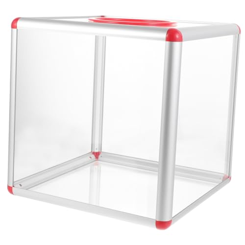 SOPOTUTU Transparente Acryl Losbox Raffle Box für Spenden und Verlosungen Stabile Transparente Sammelbox für Lose Geld und Partyartikel Fairer Blick Inhalt Vielseitiger Behälter für Events SOPOTUTU Transparente Acryl Losbox Raffle Box für Spenden und Verlosungen Stabile Transparente Sammelbox für Lose Geld und Partyartikel Fairer Blick Inhalt Vielseitiger Behälter für Events von SOPOTUTU