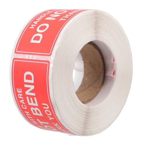 SOPOTUTU Versandetiketten Do Not Bend Aufkleber pro Selbstklebend Warnhinweis Fragile Versandaufkleber für Sichere Paketzustellung und Sorgfältige Handhabung SOPOTUTU Versandetiketten Do Not Bend Aufkleber pro Selbstklebend Warnhinweis Fragile Versandaufkleber für Sichere Paketzustellung und Sorgfältige Handhabung von SOPOTUTU