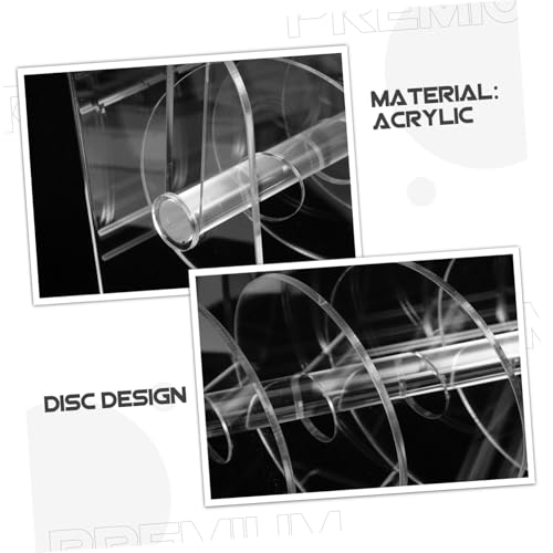 SOPOTUTU Verstellbarer Acryl-etikettenspender Fächer Flexibler Rollhalter Für Büro Zuhause Schule Vielseitiger Aufbewahrungsständer Für Versandetiketten Und Aufkleberrollen SOPOTUTU Verstellbarer Acryl-etikettenspender Fächer Flexibler Rollhalter Für Büro Zuhause Schule Vielseitiger Aufbewahrungsständer Für Versandetiketten Und Aufkleberrollen von SOPOTUTU