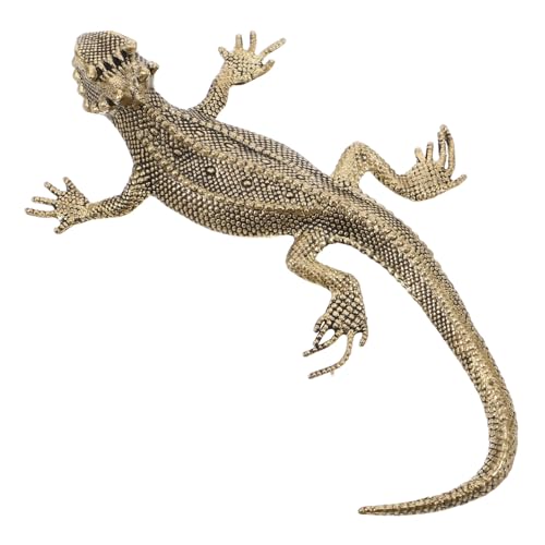 SOPOTUTU Vintage Messing Figurine Robuste Tischdeko Mit Kunstvollen Details Für Teepet Schreibtisch Oder Heimdekoration Retro Und Elegant Für Liebhaber Antiker Stile von SOPOTUTU
