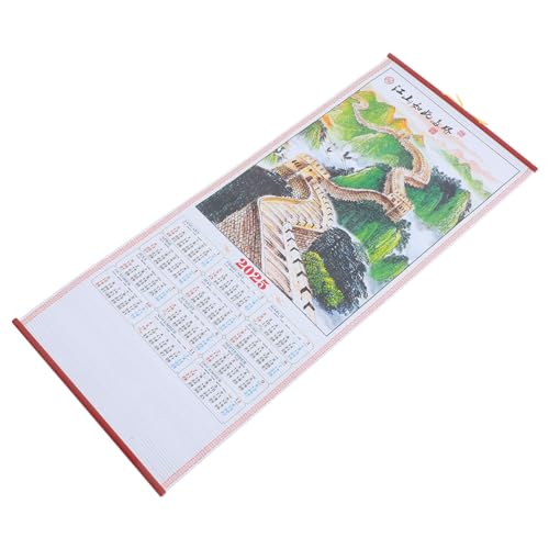 SOPOTUTU Wandkalender Zarter Hängekalender im Rattan Stil Monatskalender für Effiziente Planung Platzsparend und Einfach Aufzuhängen Notizblock Design für Erinnerungen von SOPOTUTU