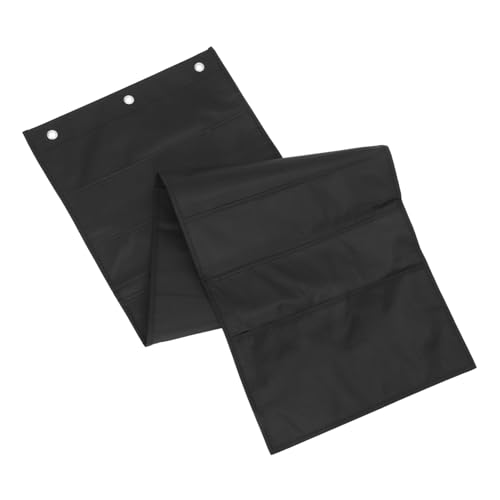 SOPOTUTU Wandmontierte Aufbewahrungstasche für Dokumente dokumentenmappe büro wandorganizer Wandmontage-Design Dokumentenordner Dateiorganisator Briefkästen im Klassenzimmer Polyester Black SOPOTUTU Wandmontierte Aufbewahrungstasche für Dokumente dokumentenmappe büro wandorganizer Wandmontage-Design Dokumentenordner Dateiorganisator Briefkästen im Klassenzimmer Polyester Black von SOPOTUTU