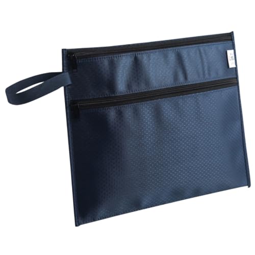SOPOTUTU Wasserdichte Zipper Dokumententasche Oxford Großer Reißverschluss Aktenmappe für Büro Reisen Aufbewahrung Organizer Beutel mit Griff für Wichtige Papiere Karten und Fotos SOPOTUTU Wasserdichte Zipper Dokumententasche Oxford Großer Reißverschluss Aktenmappe für Büro Reisen Aufbewahrung Organizer Beutel mit Griff für Wichtige Papiere Karten und Fotos von SOPOTUTU