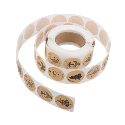 SOPOTUTU Weihnachtsaufkleber Weiß Tiermotive Selbstklebende Geschenketiketten für Geschenkverpackung und Weihnachtsdekoration Feiertagsaufkleber DIY SOPOTUTU Weihnachtsaufkleber Weiß Tiermotive Selbstklebende Geschenketiketten für Geschenkverpackung und Weihnachtsdekoration Feiertagsaufkleber DIY von SOPOTUTU