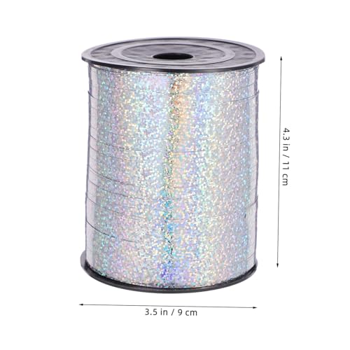 SOPOTUTU Yards Holografisches Geschenkband Curling Band für DIY Geschenkverpackung Luftballonbänder Bastelband für Festival Partydekoration SOPOTUTU Yards Holografisches Geschenkband Curling Band für DIY Geschenkverpackung Luftballonbänder Bastelband für Festival Partydekoration von SOPOTUTU
