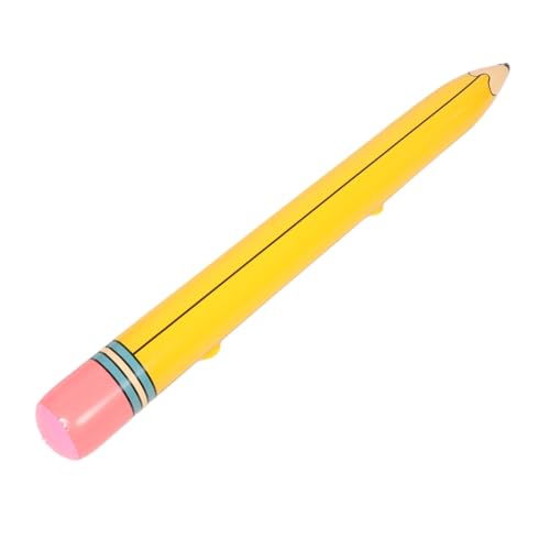 SOPOTUTU aufblasbares Bleistiftspielzeug aufblasbares Klassenzimmer Dekoration Dekoration Wanddekoration Bleistift aufblasbar Riese Buntstift PVC Yellow SOPOTUTU aufblasbares Bleistiftspielzeug aufblasbares Klassenzimmer Dekoration Dekoration Wanddekoration Bleistift aufblasbar Riese Buntstift PVC Yellow von SOPOTUTU