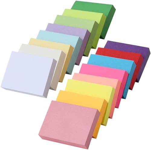 SOSINYA 32 Stück Haftnotizen Klebezettel. 50 x 38 mm,16 Farben,Notiz Klebezettel.100 Blätter/Klebezettel.3200 Blätter Selbstklebende Notizzettel.Reusable Sticky Notes.Block für Haus/Büro/Schule SOSINYA 32 Stück Haftnotizen Klebezettel. 50 x 38 mm,16 Farben,Notiz Klebezettel.100 Blätter/Klebezettel.3200 Blätter Selbstklebende Notizzettel.Reusable Sticky Notes.Block für Haus/Büro/Schule von SOSINYA