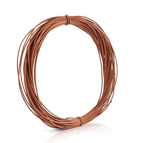 15M x 1mm Lederschnur Lederband aus echt Leder, Naturfarbe, Klassik Vintage Band Faden für Armband Ketten Schmuck DIY Handwerk - Natur Echtlederband von SOSMAR 15M x 1mm Lederschnur Lederband aus echt Leder, Naturfarbe, Klassik Vintage Band Faden für Armband Ketten Schmuck DIY Handwerk - Natur Echtlederband von SOSMAR von SOSMAR