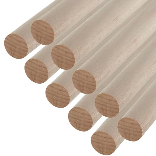 10 Stück SOTECH Buche Rundstäbe glatt Ø30 x 1000 mm Rundhölzer Holzstäbe zum Basteln oder als Garderobenstangen 10 Stück SOTECH Buche Rundstäbe glatt Ø30 x 1000 mm Rundhölzer Holzstäbe zum Basteln oder als Garderobenstangen von SOTECH