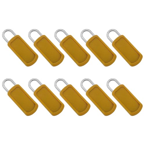 SOUTHJIELING 10 Stück Reißverschlüsse, Ersatz, Reißverschluss, Abzieher für Koffer, Gepäck, Reißverschlüsse, Reparatur für Kleidung von SOUTHJIELING