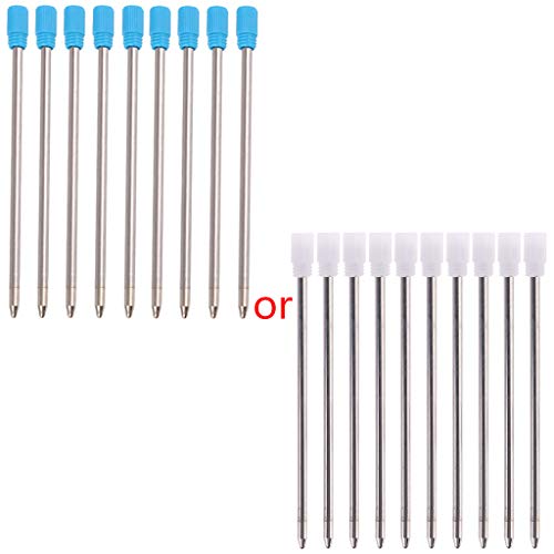 SOUTHJIELING Ersatzminen für Kugelschreiber, 1,0 mm, Blau, Schwarz, 10 Stück SOUTHJIELING Ersatzminen für Kugelschreiber, 1,0 mm, Blau, Schwarz, 10 Stück von SOUTHJIELING
