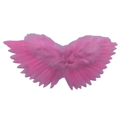 SOUTHJIELING Tragbare, elegante Federflügel-Dekoration für junge Cosplays und Maskeraden von SOUTHJIELING
