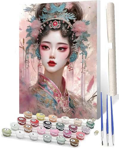 Malen Nach Zahlen ab 5 6 7 8 9 Jahre Mädchen und Jungen DIY Malen Nach Zahlen Drama Girl im chinesischen Stil-3_1 Tiere für Kinder und Anfänger mit Pinsel und Acrylfarben 40x50cm Malen Nach Zahlen ab 5 6 7 8 9 Jahre Mädchen und Jungen DIY Malen Nach Zahlen Drama Girl im chinesischen Stil-3_1 Tiere für Kinder und Anfänger mit Pinsel und Acrylfarben 40x50cm von SOWBIL