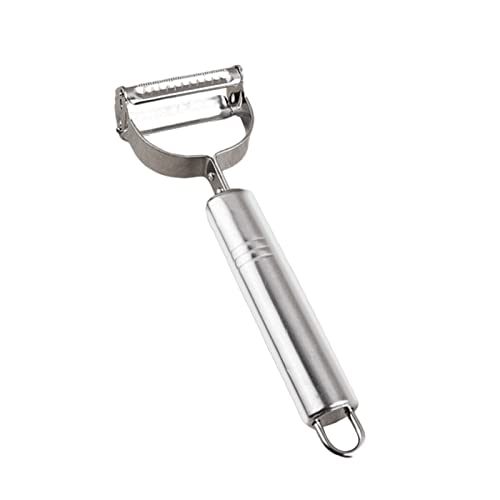 Sparschäler, Kartoffelschäler aus Edelstahl, Küchenschäler, Obstreibe mit ergonomischem rutschfestem Griff, multifunktionales Küchengerät für Tomaten, Gurken, Karotten Sparschäler, Kartoffelschäler aus Edelstahl, Küchenschäler, Obstreibe mit ergonomischem rutschfestem Griff, multifunktionales Küchengerät für Tomaten, Gurken, Karotten von SOYDAN