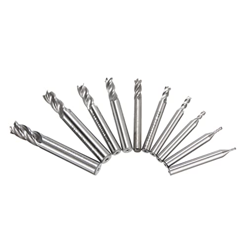 SPAKAMTZTK 10 teile/satz 4 Flötenendmühle HSS. Gerade Schaft-Bohrer-Fräser-Werkzeug for CNC Werkzeuge 1,5-10mm. Fräser SPAKAMTZTK 10 teile/satz 4 Flötenendmühle HSS. Gerade Schaft-Bohrer-Fräser-Werkzeug for CNC Werkzeuge 1,5-10mm. Fräser von SPAKAMTZTK