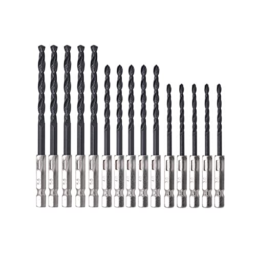 SPAKAMTZTK 15pc 3/4 / 5mm HSS 1/4. Zoll Sex Shank Twist Bohrer Set for Metall Edelstahl Holz Bohrarbeiten Arbeitsleistung Werkzeuge Zubehör bisschen SPAKAMTZTK 15pc 3/4 / 5mm HSS 1/4. Zoll Sex Shank Twist Bohrer Set for Metall Edelstahl Holz Bohrarbeiten Arbeitsleistung Werkzeuge Zubehör bisschen von SPAKAMTZTK