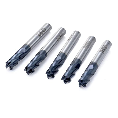 SPAKAMTZTK 5pcs. Wolframstahlschleifwerkzeug Endmühle 4 Slot 6x50mm Carbid-Endabdeckung CNC. Frässchneider-Metallverarbeitungswerkzeug Fräser SPAKAMTZTK 5pcs. Wolframstahlschleifwerkzeug Endmühle 4 Slot 6x50mm Carbid-Endabdeckung CNC. Frässchneider-Metallverarbeitungswerkzeug Fräser von SPAKAMTZTK