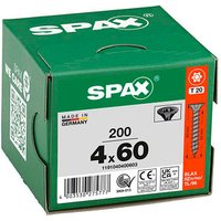 SPAX® Universalschrauben T20 Senkkopf BLAX 1191040400603 4 mm x 60 mm, 200 St. von SPAX®