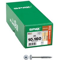 SPAX® Holzbauschrauben T40 Tellerkopf WIROX 0251011001605 10 mm x 160 mm, 25 St. von SPAX®