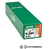 SPAX® Holzbauschrauben T40 Tellerkopf WIROX 0251010803405 8 mm x 340 mm, 50 St. von SPAX®