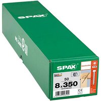 SPAX® Holzbauschrauben T40 Zylinderkopf WIROX 1221010803505 8 mm x 350 mm, 50 St. von SPAX®