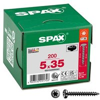 SPAX® Universalschrauben T20 Halbrundkopf BLAX 0201040500353 5 mm x 35 mm, 200 St. von SPAX®