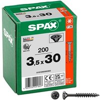 SPAX® Universalschrauben T20 Senkkopf BLAX 0191040350303 3,5 mm x 30 mm, 200 St. von SPAX®