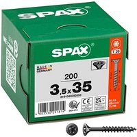SPAX® Universalschrauben T20 Senkkopf BLAX 0191040350353 3,5 mm x 35 mm, 200 St. von SPAX®