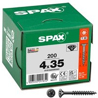 SPAX® Universalschrauben T20 Senkkopf BLAX 0191040400353 4 mm x 35 mm, 200 St. von SPAX®