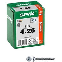 SPAX® Universalschrauben T20 Senkkopf WIROX 1191010400253 4 mm x 25 mm, 200 St. von SPAX®