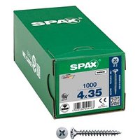SPAX® Universalschrauben Z2 Senkkopf WIROX 1081010400355 4 mm x 35 mm, 1000 St. von SPAX®