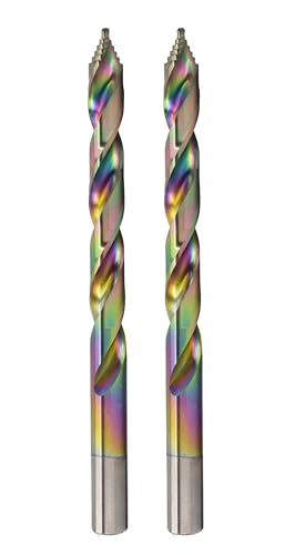 Spectral HSS-Bohrer, 31/64 Zoll, 135° geteilte Spitze, M2-Stahl, 3-flacher Schaft, mehrfarbige Oberfläche, 2 Stück Spectral HSS-Bohrer, 31/64 Zoll, 135° geteilte Spitze, M2-Stahl, 3-flacher Schaft, mehrfarbige Oberfläche, 2 Stück von SPECTRAL Twist Drill