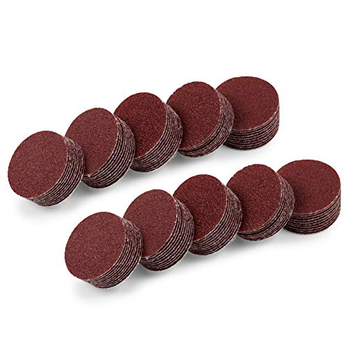 SPEEDWOX 100 Stück Schleifscheiben 2,5 cm Schleifpapier 100 Körnung Klettverschluss Schleifscheiben für Bohrmaschine Schleifer Drehwerkzeuge Kein Loch SPEEDWOX 100 Stück Schleifscheiben 2,5 cm Schleifpapier 100 Körnung Klettverschluss Schleifscheiben für Bohrmaschine Schleifer Drehwerkzeuge Kein Loch von SPEEDWOX