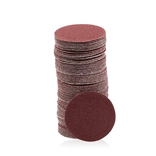 SPEEDWOX 100 Stück Schleifscheiben 5,1 cm Schleifpapier 100 Körnung Klett-Schleifscheiben für Schleifer Bohrmaschine Schleifer Drehwerkzeuge Befestigung Holzbearbeitung Holz Auto, kein Loch SPEEDWOX 100 Stück Schleifscheiben 5,1 cm Schleifpapier 100 Körnung Klett-Schleifscheiben für Schleifer Bohrmaschine Schleifer Drehwerkzeuge Befestigung Holzbearbeitung Holz Auto, kein Loch von SPEEDWOX