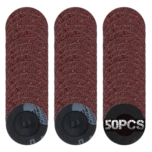 SPEEDWOX 50 Stück 5,1 cm 36 Körnung Rollenscheiben, Schnellwechselscheiben, Aluminiumoxid-Beschichtung, Schleifzubehör, Aluminiumoxid-Schleifpapier, Rollverschluss, Schleifscheiben SPEEDWOX 50 Stück 5,1 cm 36 Körnung Rollenscheiben, Schnellwechselscheiben, Aluminiumoxid-Beschichtung, Schleifzubehör, Aluminiumoxid-Schleifpapier, Rollverschluss, Schleifscheiben von SPEEDWOX