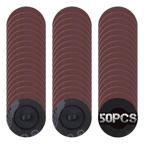 SPEEDWOX 50 Stück 5,1 cm 240er Körnung Rollenscheiben, Schnellwechselscheiben, Aluminiumoxid-Beschichtung, Schleifzubehör, Aluminiumoxid-Schleifpapier, Rollverschluss, Schleifscheiben, SPEEDWOX 50 Stück 5,1 cm 240er Körnung Rollenscheiben, Schnellwechselscheiben, Aluminiumoxid-Beschichtung, Schleifzubehör, Aluminiumoxid-Schleifpapier, Rollverschluss, Schleifscheiben, von SPEEDWOX