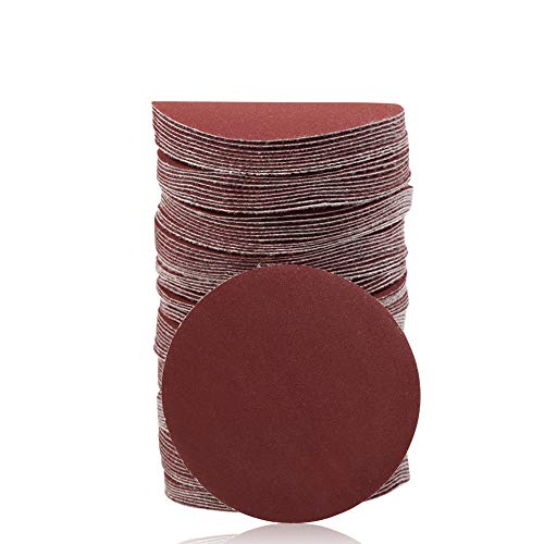 SPEEDWOX Klett-Schleifscheiben, 100 Stück, 7,6 cm, Körnung 320, Schleifpapier für Holzbohrer, Schleifwerkzeuge, ohne Loch SPEEDWOX Klett-Schleifscheiben, 100 Stück, 7,6 cm, Körnung 320, Schleifpapier für Holzbohrer, Schleifwerkzeuge, ohne Loch von SPEEDWOX