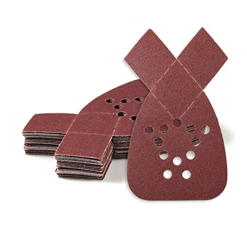 SPEEDWOX Mouse-Detailschleifpapier, 20 St眉ck, 120er-K枚rnung, Klett-Schleifpapier mit 2 spitzen, 12-Loch-Schleifbl盲tter f眉r geistige Holzbearbeitung, Schleifen, Polieren SPEEDWOX Mouse-Detailschleifpapier, 20 St眉ck, 120er-K枚rnung, Klett-Schleifpapier mit 2 spitzen, 12-Loch-Schleifbl盲tter f眉r geistige Holzbearbeitung, Schleifen, Polieren von SPEEDWOX