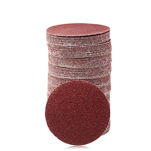 Speedwox Schleifscheiben 7,6 cm Schleifpapier Klett-Schleifscheiben für Bohrschleifer ohne Loch 100 Stück, rot Speedwox Schleifscheiben 7,6 cm Schleifpapier Klett-Schleifscheiben für Bohrschleifer ohne Loch 100 Stück, rot von SPEEDWOX