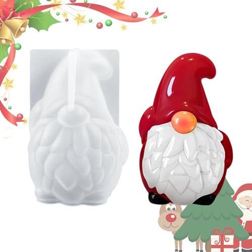 SPERMUOY Silikonformen gießformen wichtel,3D Weihnachten Silikonformen Gießformen Wichtel Silikonform Kerze Weihnachtsmann,Wichtel Gießformen für Duftkerzen,Handwerk Ornamente,Handgefertigte Seife SPERMUOY Silikonformen gießformen wichtel,3D Weihnachten Silikonformen Gießformen Wichtel Silikonform Kerze Weihnachtsmann,Wichtel Gießformen für Duftkerzen,Handwerk Ornamente,Handgefertigte Seife von SPERMUOY