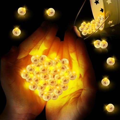 SPERMUOY LED Ballons Lichter,100 Stück Mini LED Lichter Luftballons Runde LED Ballons Lichter,Warmweiß mini Led Lichter für Ballon Gechenkenbox Geburtstag Party Deko Hochzeit -Warmweiß SPERMUOY LED Ballons Lichter,100 Stück Mini LED Lichter Luftballons Runde LED Ballons Lichter,Warmweiß mini Led Lichter für Ballon Gechenkenbox Geburtstag Party Deko Hochzeit -Warmweiß von SPERMUOY
