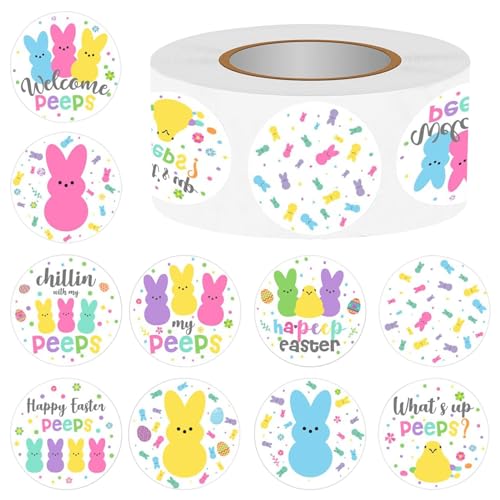 SPERMUOY Sticker Ostern,1000 Stück Aufkleber Ostern,ostersticker Kinder mit Osterhasen aufkleber frohe ostern oster aufkleber für Kunsthandwerk oder Geschenkverpackungen SPERMUOY Sticker Ostern,1000 Stück Aufkleber Ostern,ostersticker Kinder mit Osterhasen aufkleber frohe ostern oster aufkleber für Kunsthandwerk oder Geschenkverpackungen von SPERMUOY