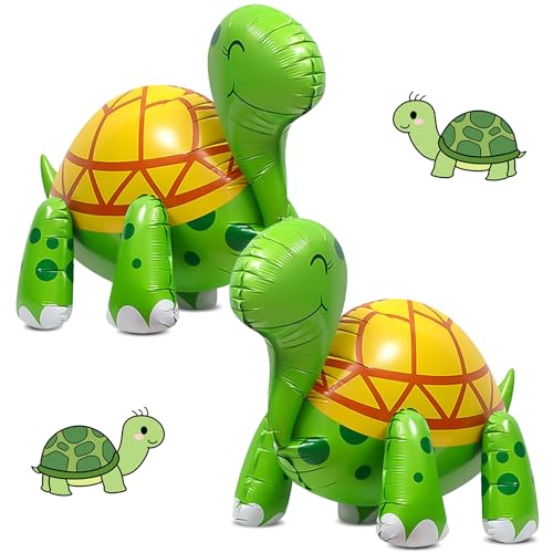 SPERMUOY Schildkröte Luftballon,2 Stück XXL Walking Tier Folienballon Airwalker Folienballons,turtle Luftballon Airwalker Tier Ballon,Luftballon schildkröten Kindergeburtstag Party Ballon Deko SPERMUOY Schildkröte Luftballon,2 Stück XXL Walking Tier Folienballon Airwalker Folienballons,turtle Luftballon Airwalker Tier Ballon,Luftballon schildkröten Kindergeburtstag Party Ballon Deko von SPERMUOY