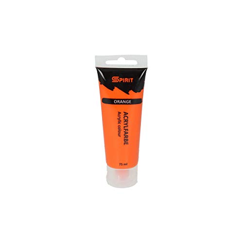 SPIRIT 407805 Acrylfarbe, Orange von SPIRIT