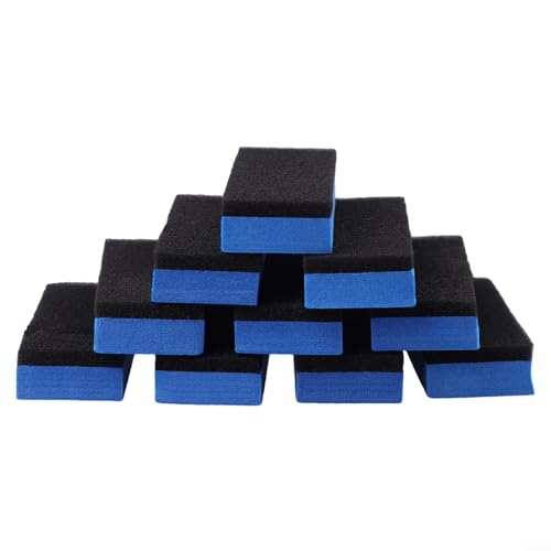 SPORTARC 10PCS Auto Keramikbeschichtung Schwamm, Automotive Beschichtung und Wachsen Schwamm, Glas für Nano Wachs Mantel Applikator Politur Pads, Auto Wachsen Werkzeug von SPORTARC
