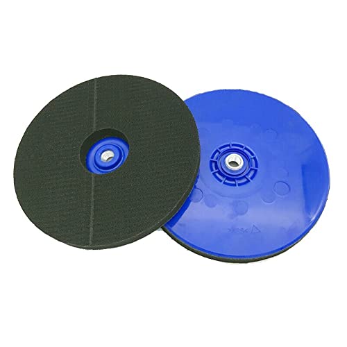 22,9 cm Haftscheibe zum Schleifen und Polieren von Wandschleifer, Klebescheibe, 215 mm, ohne Loch, Innenlochgewinde, 14 mm von SPORTARC