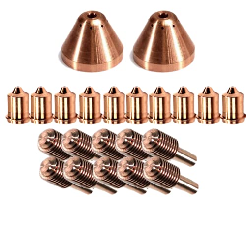 22 Stück Plasma Shield 220673 Düse 220671 Elektrode 220669 für 45 Schneidbrenner 22 Stück Plasma Shield 220673 Düse 220671 Elektrode 220669 für 45 Schneidbrenner von SPORTARC