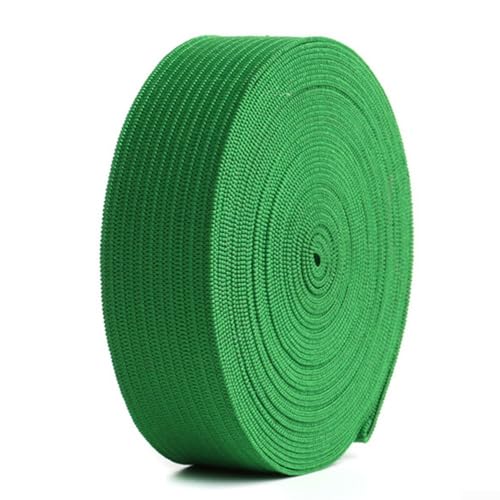 Elastische Bänder, 2 cm breit, 5 m lang, stark und dehnbar, unverzichtbares Nähzubehör (grün) von SPORTARC